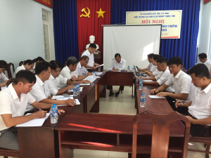 Tổ chức họp cơ quan tháng 11 năm 2023 của  Ban Quản lý dự án đầu tư xây dựng tỉnh Tây Ninh