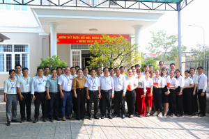 Lãnh đạo Ban Quản lý dự án đầu tư xây dựng tỉnh Tây Ninh họp mặt  cán bộ, viên chức, người lao động đầu xuân Ất Tỵ năm 2025
