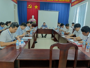 Tổ chức sinh hoạt chi bộ định kỳ tháng 3 năm 2025 của chi bộ Ban Quản lý dự án đầu tư xây dựng tỉnh Tây Ninh