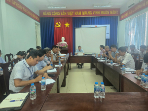 Tổ chức họp cơ quan tháng 3 năm 2025 của  Ban Quản lý dự án đầu tư xây dựng tỉnh Tây Ninh