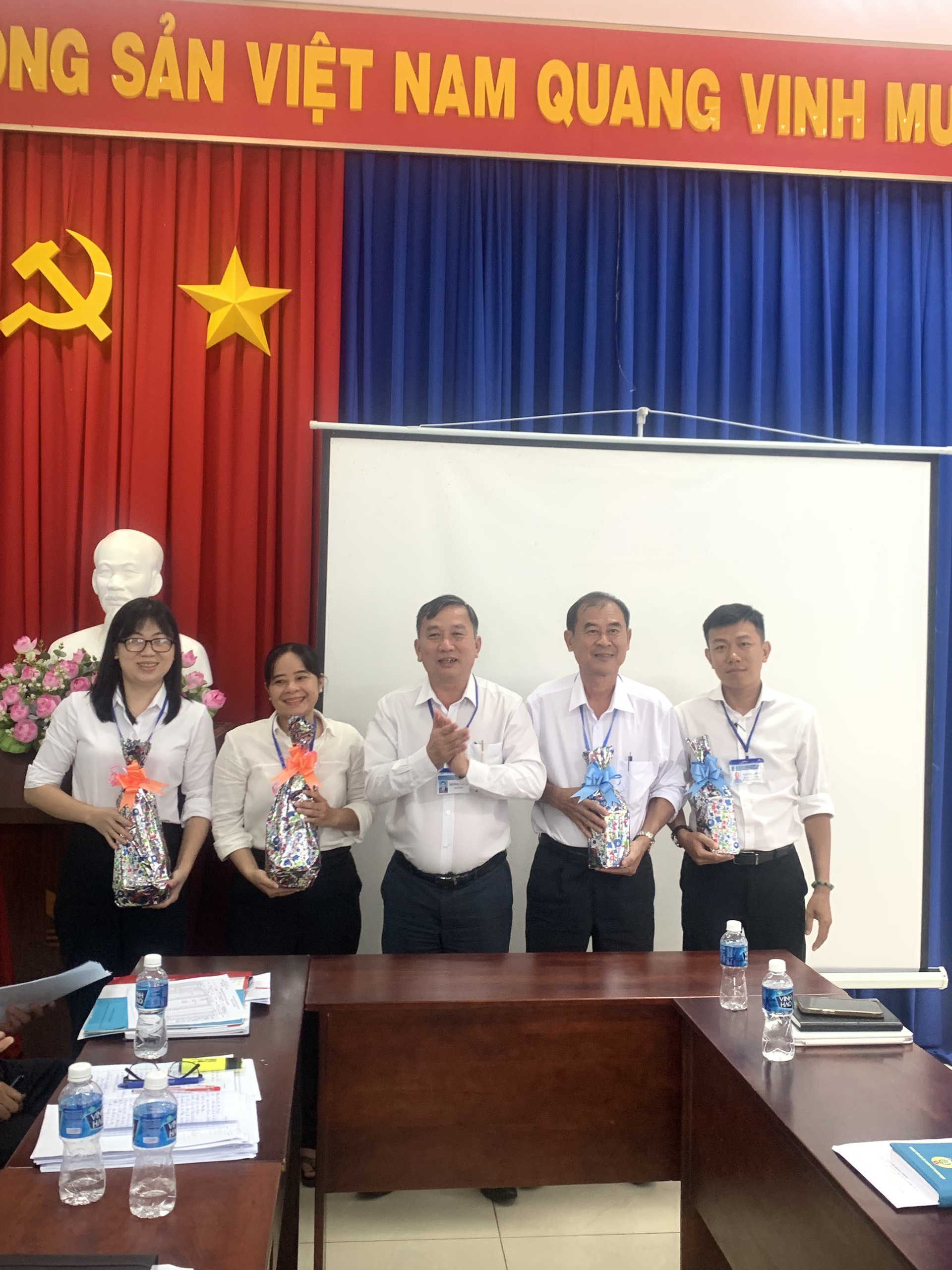 Ban Chấp hành công đoàn Ban Quản lý dự án đầu tư xây dựng  tỉnh Tây Ninh tổ chức sinh nhật cho đoàn viên công đoàn quý III năm 2024